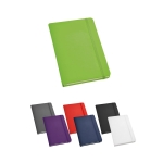 Carnet rigide en similicuir de couleur A5 pages unies Sketcher diverses couleurs