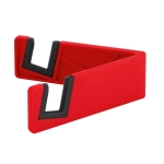 Support de téléphone pas cher en différentes couleurs vives Trend couleur rouge troisième vue