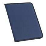 Conférencier a4 personnalisable simple et bon marché avec bloc-notes Essence couleur bleu
