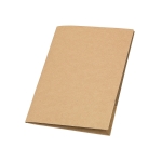 Conférencier portfolio promotionnel cartonné 400g/m2 A4 Eco Basic couleur naturel