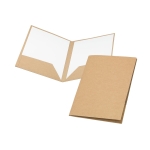 Conférencier portfolio promotionnel cartonné 400g/m2 A4 Eco Basic diverses couleurs