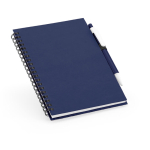 Carnet à spirale en papier recyclé et stylo B6 rayées Spirale Plus