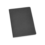 Carnet personnalisé en carton A5 avec des pages lignées Journal Color couleur noir