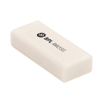 Gomme blanche classique personnalisée avec logo d'entreprise Basic couleur blanc image avec logo