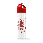 Bouteille sport personnalisée originale en plastique 500 ml Colortop couleur rouge image avec logo