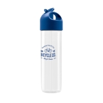 Bouteille sport personnalisée originale en plastique 500 ml Colortop couleur bleu roi image avec logo