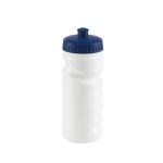 Gourde personnalisable pas cher en plastique sans BPA 530 ml Grip couleur bleu