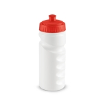 Gourde personnalisable pas cher en plastique sans BPA 530 ml Grip couleur rouge