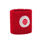 Bracelet élastique personnalisé avec logo imprimé Muñequera Circle couleur rouge image avec logo