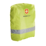 Housse de protection réfléchissante étanche pour sac à dos Reflex XL couleur jaune image avec logo