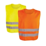 Gilet jaune réfléchissant pour adultes avec fermeture latérale Reflex diverses couleurs