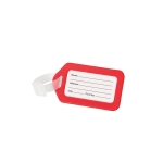 Identifiant de bagage personnalisé pas cher Cachet Postmark couleur rouge