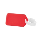 Identifiant de bagage personnalisé pas cher Cachet Postmark couleur rouge troisième vue