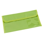 Porte-documents de voyage personnalisé avec logo Colors couleur vert clair