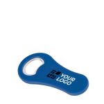 Décapsuleur goodies en plastique pour entreprise avec aimant Trend avec zone d'impression