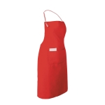 Tablier publicitaire original et coloré 150 g/m2 Trend couleur rouge