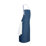 Tablier réglable avec des poches longues avec logo 150 g/m2 Maître couleur bleu