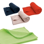 Plaid personnalisé pas cher en polaire 180 g/m² Basic Style diverses couleurs