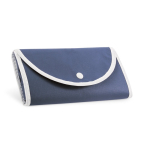 Sac pliable en non-tissé avec anses pour le transport 80 g/m² couleur bleu première vue