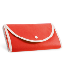 Sac pliable en non-tissé avec anses pour le transport 80 g/m² couleur rouge première vue