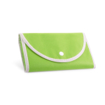 Sac pliable en non-tissé avec anses pour le transport 80 g/m² couleur vert clair première vue