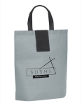 Sac pliable Origami Large couleur gris image avec logo 4