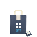 Sac pliable Origami Large avec zone d'impression