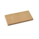 Élégant porte-clés personnalisé en liège avec une touche de métal Cork couleur naturel avec boîte