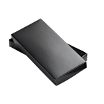 Porte-clés en métal gravé à offrir au design élégant Ovaloid couleur argenté mat avec boîte