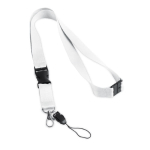 Cordon en polyester de 2 cm avec fermoir de sécurité Doubleclip Extra
