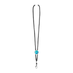 Tour de cou d'entreprise en polyester de 0,5 cm pour doming Cordon avec zone d'impression