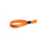 Bracelet en satin doux et brillant avec fermeture de sécurité