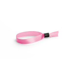Bracelet en satin doux et brillant avec fermeture de sécurité