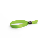 Bracelet en satin doux et brillant avec fermeture de sécurité