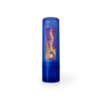 Beaume à lèvres personnalisé pas cher FPS 15 couleur bleu marine image avec logo