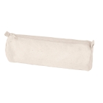 Trousse cylindrique en coton pas cher a personnalisé Cottonclub couleur naturel