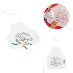 Tablier pour enfant à colorier en non-tissé 80 g/m2 Colorchef diverses couleurs