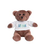 Peluche avec t-shirt à personnaliser avec votre logo Mister Oso avec zone d'impression