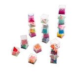 Boîte de 24 mini jeux d'adresse pour cadeau publicitaire Multi Games couleur multicolore
