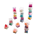 Boîte de 24 mini jeux d'adresse pour cadeau publicitaire Multi Games diverses couleurs