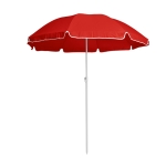 Parasol publicitaire de 170T pour clients avec housse Colors couleur rouge