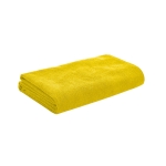 Serviette de plage en microfibre pour clients 250 g/m2 Beachclub couleur jaune