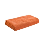 Serviette de plage en microfibre pour clients 250 g/m2 Beachclub couleur orange