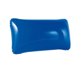Oreiller gonflable pas cher avec logo en différentes couleurs Comfort couleur bleu