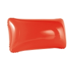 Oreiller gonflable pas cher avec logo en différentes couleurs Comfort couleur rouge