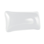 Oreiller gonflable pas cher avec logo en différentes couleurs Comfort couleur blanc