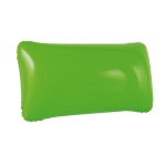 Oreiller gonflable pas cher avec logo en différentes couleurs Comfort couleur vert clair