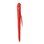 Parasols personnalisés avec intérieur argenté et housse Duocolor couleur rouge avec housse