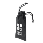 Étui à lunettes personnalisé non tissés 80 g/m² avec fermeture Protect avec zone d'impression