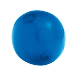 Ballon de plage publicitaire personnalisé transparent et coloré Mini couleur bleu